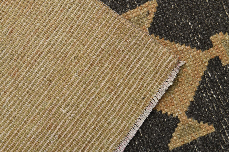 Neutral Turkish Runner Anatolian Rug