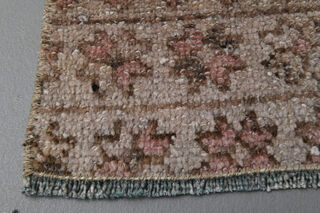 Turkish Vintage Runner Rug - Thumbnail