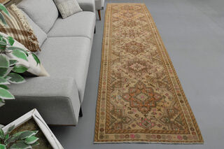 Persian Vintage Runner Rug - Thumbnail