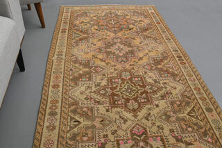 Persian Vintage Runner Rug - Thumbnail