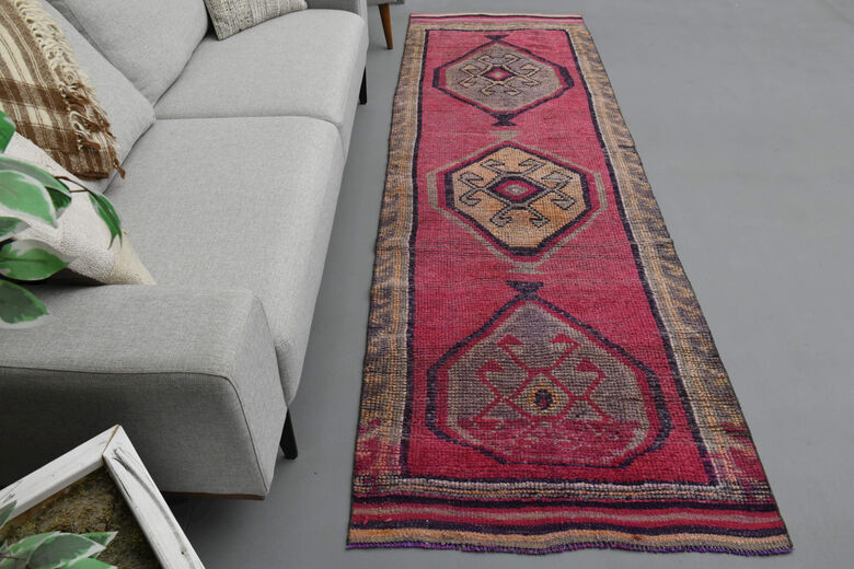 Turkish Vintage Runner Rug