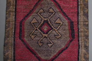 Turkish Vintage Runner Rug - Thumbnail