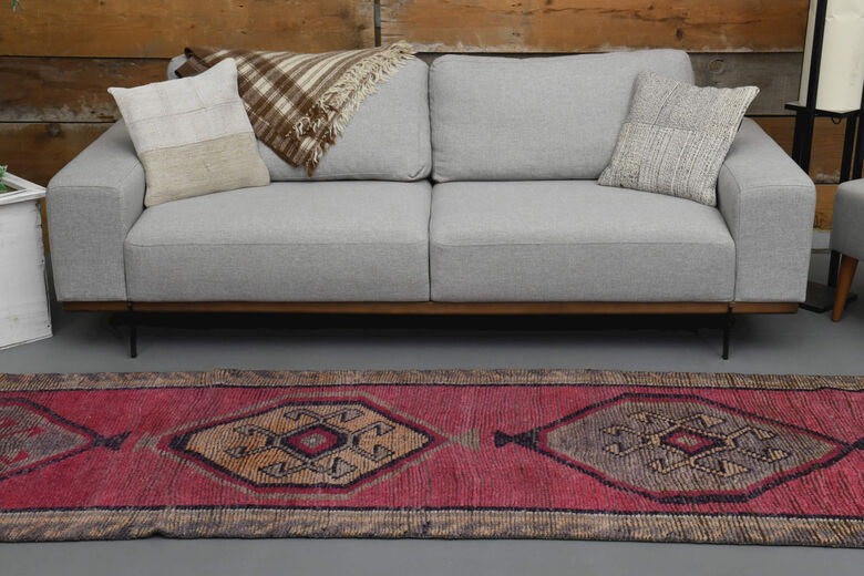 Turkish Vintage Runner Rug