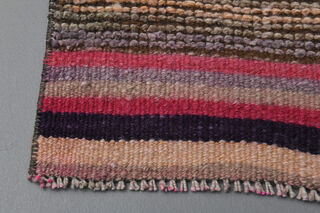 Turkish Vintage Runner Rug - Thumbnail