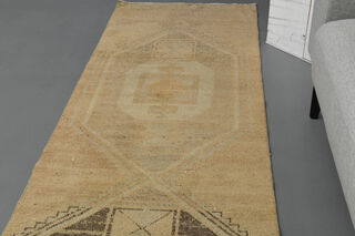 Turkish Vintage Runner Rug - Thumbnail