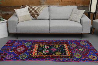 Authentic Vintage Runner Rug - Thumbnail