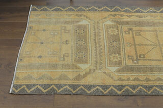 Turkish Vintage Runner Rug - Thumbnail