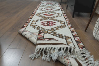 Turkish Handwoven Runner Rug - Thumbnail