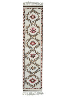 Turkish Handwoven Runner Rug - Thumbnail