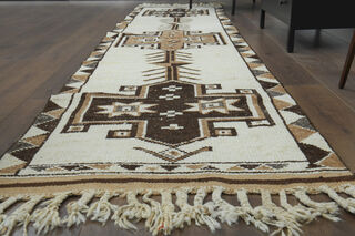 Turkish Vintage Runner Rug - Thumbnail