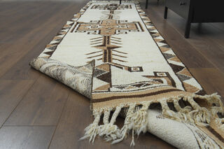 Turkish Vintage Runner Rug - Thumbnail