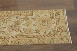 Narrow Light Brown Vintage Runner - Thumbnail