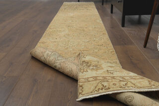 Narrow Brown Runner Rug - Thumbnail