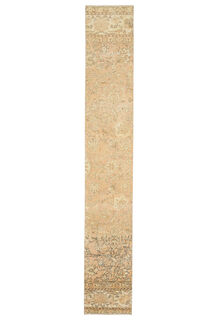 Narrow Brown Runner Rug - Thumbnail