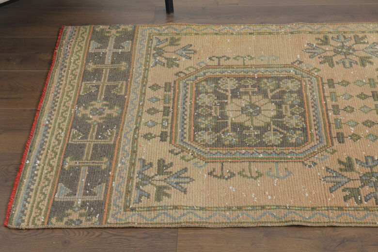 Turkish Vintage Runner Rug