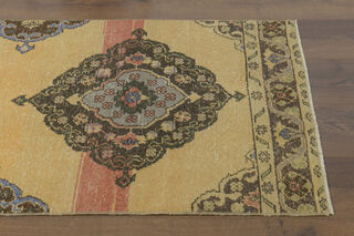 Turkish Vintage Runner Rug - Thumbnail