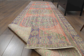 Antique Turkish Runner Rug - Thumbnail