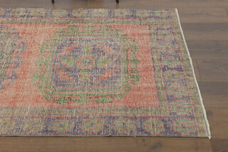 Antique Turkish Runner Rug - Thumbnail