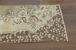 Vintage Oushak Runner Rug - Thumbnail