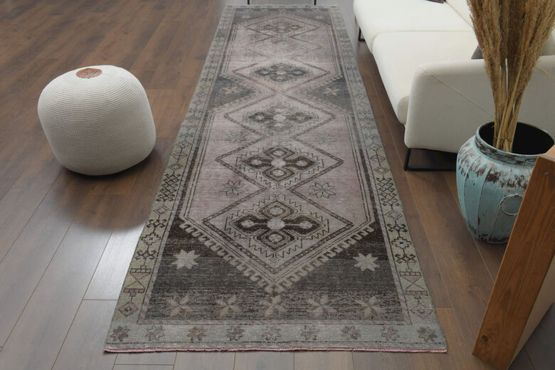 Antique Purple Anatolian Runner
