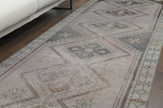 Antique Purple Anatolian Runner - Thumbnail