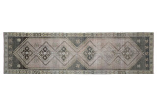 Antique Purple Anatolian Runner - Thumbnail