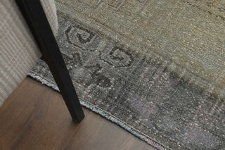 Antique Turkish Wide Runner - Thumbnail