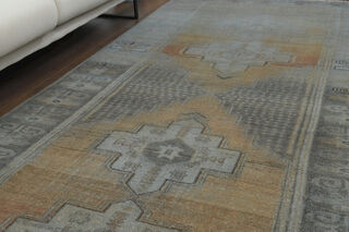 Antique Turkish Wide Runner - Thumbnail