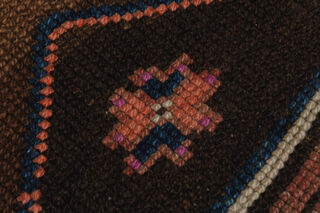 Vintage Wide Brown Runner - Thumbnail