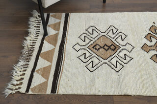 Turkish Vintage Runner Rug - Thumbnail