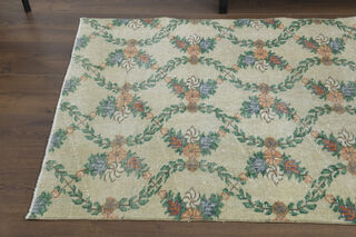 Wool Anatolian Retro Runner Rug - Thumbnail