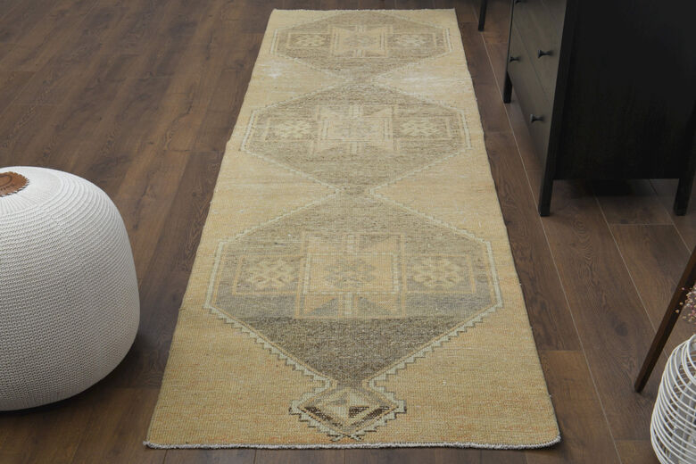 Turkish Vintage Runner Rug