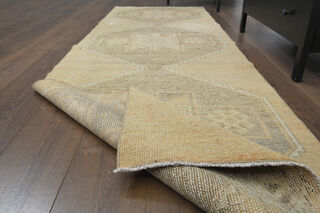 Turkish Vintage Runner Rug - Thumbnail