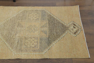 Turkish Vintage Runner Rug - Thumbnail