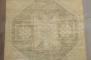 Turkish Vintage Runner Rug - Thumbnail