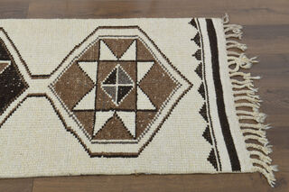 Turkish Vintage Runner Rug - Thumbnail