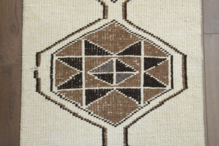 Turkish Vintage Runner Rug - Thumbnail