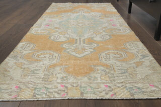 Antique Oriental Runner Rug - Thumbnail