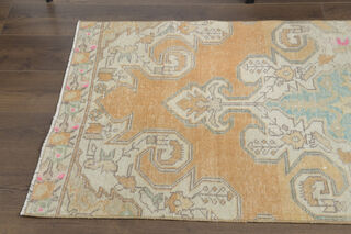 Antique Oriental Runner Rug - Thumbnail