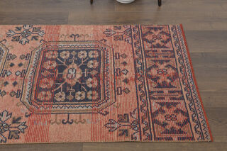 Turkish Vintage Runner Rug - Thumbnail