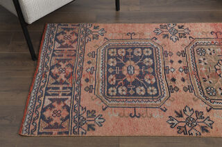 Turkish Vintage Runner Rug - Thumbnail