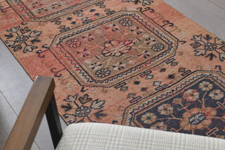 Turkish Vintage Runner Rug - Thumbnail