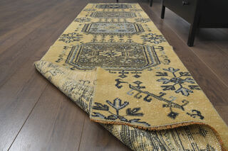 Turkish Vintage Runner Rug - Thumbnail