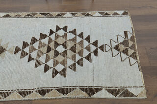 ICE WHITE - Turkish Runner Rug - Thumbnail