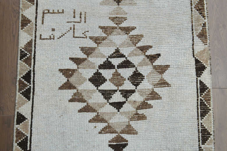 ICE WHITE - Turkish Runner Rug