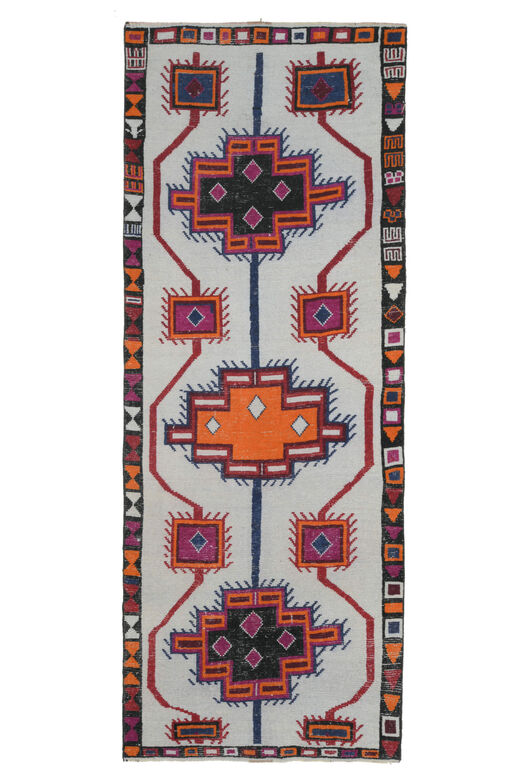 Turkish Vintage Runner Rug