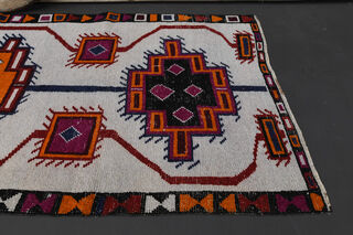 Turkish Vintage Runner Rug - Thumbnail