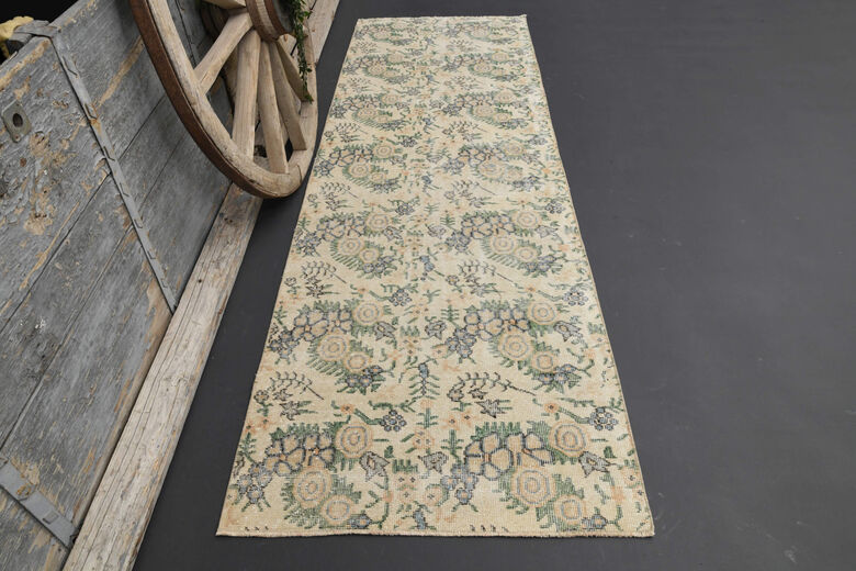 Handmade Vintage Runner Rug