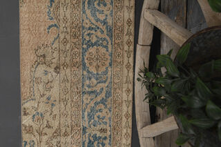 Turkish Vintage Runner Rug - Thumbnail