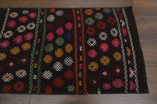 2x7 Farmhouse Turkish Kilim Runner - Thumbnail